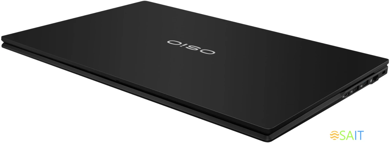 Ноутбук Osio BaseLine B150i-010b N-series N200 8Gb SSD512Gb Intel UHD Graphics 15.6" IPS FHD (1920x1080) Windows 11 Home black WiFi BT Cam 5000mAh