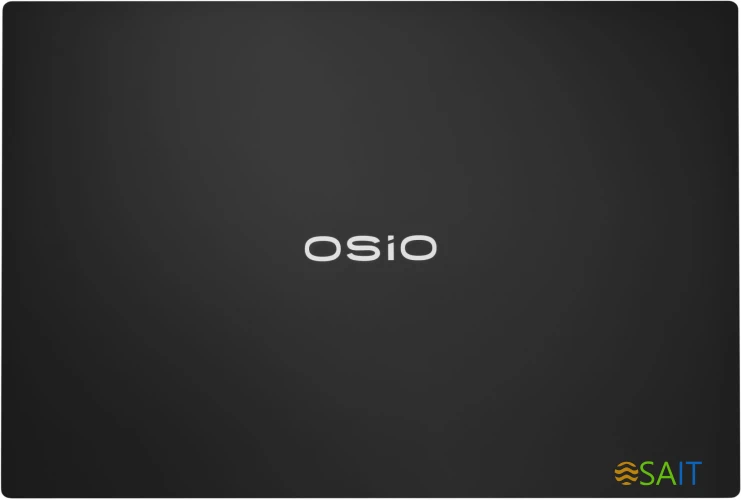 Ноутбук Osio BaseLine B150i-010b N-series N200 8Gb SSD512Gb Intel UHD Graphics 15.6" IPS FHD (1920x1080) Windows 11 Home black WiFi BT Cam 5000mAh