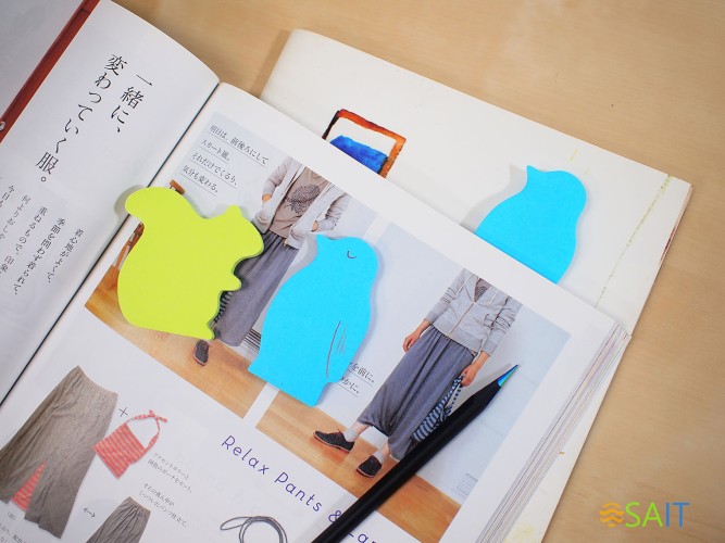 Блок самоклеящийся бумажный Stick`n 21778 50лист. синий 1цв.в упак. "носорог"