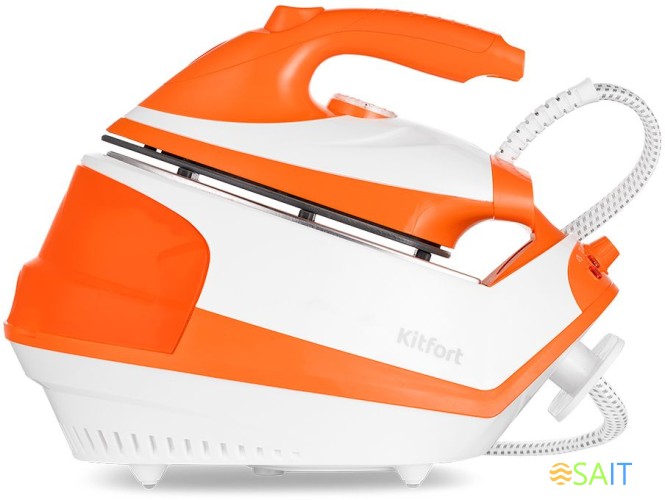 Парогенератор Kitfort КТ-9135 2000Вт оранжевый/белый
