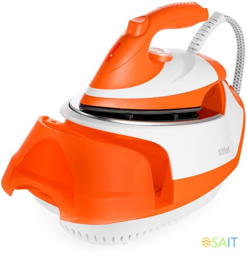 Парогенератор Kitfort КТ-9135 2000Вт оранжевый/белый