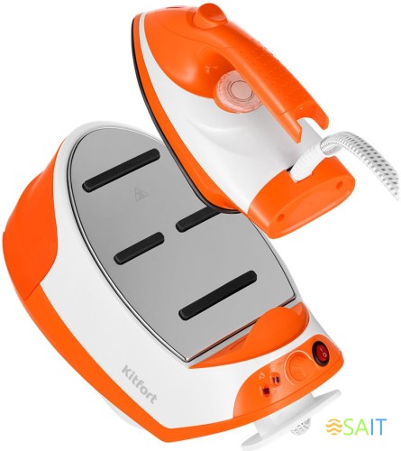 Парогенератор Kitfort КТ-9135 2000Вт оранжевый/белый