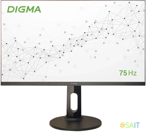Монитор Digma 27" Progress 27P605F черный IPS LED 16:9 HDMI M/M матовая HAS Piv 300cd 178гр/178гр 1920x1080 75Hz G-Sync FreeSync DP FHD 6.05кг