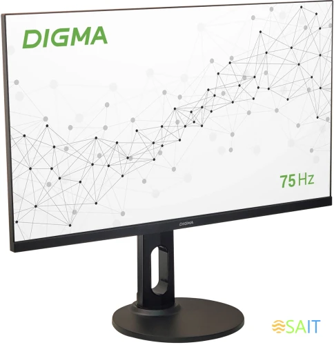 Монитор Digma 27" Progress 27P605F черный IPS LED 16:9 HDMI M/M матовая HAS Piv 300cd 178гр/178гр 1920x1080 75Hz G-Sync FreeSync DP FHD 6.05кг