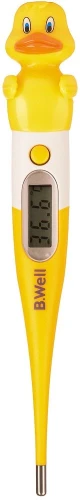 Термометр электронный B.Well WT-06 желтый/белый