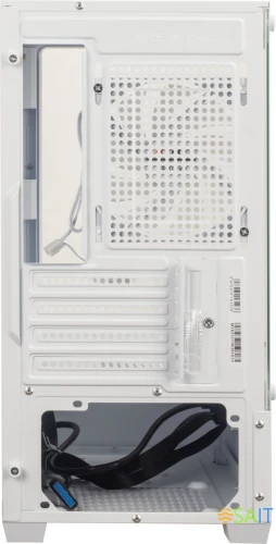 Корпус Accord ACC-ZCU2W белый без БП mATX 5x120mm 2xUSB2.0 1xUSB3.0 audio bott PSU