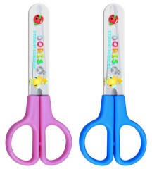 Ножницы Deli E6021 детские 120мм сталь ассорти пакет с европод.