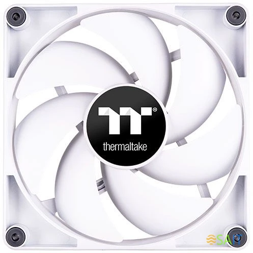Вентилятор для корпуса Thermaltake CT120 120х120x25 белый 4-pin 25.8дБ (упак.:2шт) (CL-F151-PL12WT-A) Ret