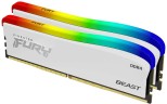 Память DDR4 2x8GB 3600MHz Kingston KF436C17BWAK2/16 Fury Beast RGB RTL Gaming PC4-25600 CL17 DIMM 288-pin 1.35В single rank с радиатором Ret