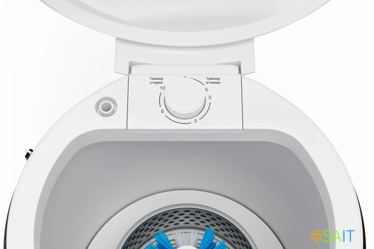 Стиральная машина Hyundai WMSA6403 загр.вертикальная макс.:6кг белый