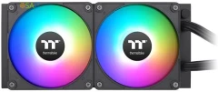 Система водяного охлаждения Thermaltake TH280 V2 Ultra EX ARGB Soc-AM5/AM4/1200/1700/1851 черный 4-pin 30.7dB Al+Cu LCD Ret (CL-W416-PL14SW-A)