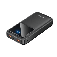 Power Bank Vention 20000mAh(M/C-A/A)22.5W Черный с LED Дисплеем Vention FHLB0