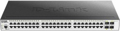 Коммутатор D-Link DGS-3000-52L/B1A (L2) 48x1Гбит/с 4SFP управляемый