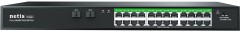 Коммутатор Netis P124GC (L2) 24x1Гбит/с 2SFP 24PoE+ 360W неуправляемый
