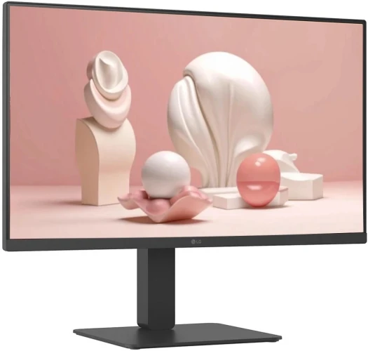 Монитор LG 27" 27BA65QB-B черный IPS LED 16:9 HDMI M/M матовая HAS Piv 1000:1 350cd 178гр/178гр 2560x1440 100Hz DP 2K USB 7кг