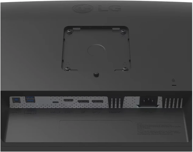 Монитор LG 27" 27BA65QB-B черный IPS LED 16:9 HDMI M/M матовая HAS Piv 1000:1 350cd 178гр/178гр 2560x1440 100Hz DP 2K USB 7кг