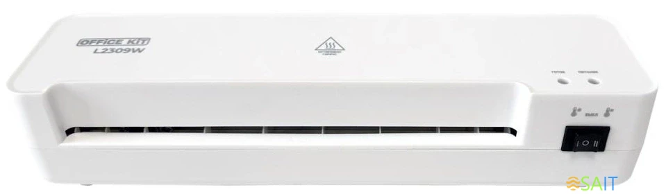 Ламинатор Office Kit L2309W белый A4 (75-125мкм) 30см/мин (2вал.) хол.лам. лам.фото