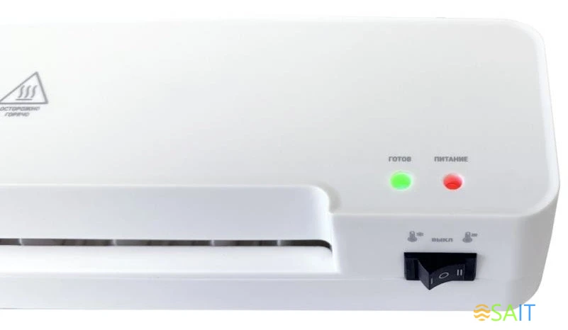 Ламинатор Office Kit L2309W белый A4 (75-125мкм) 30см/мин (2вал.) хол.лам. лам.фото