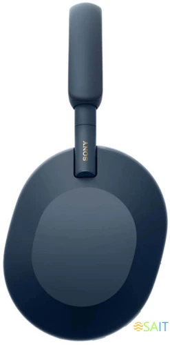 Гарнитура мониторные Sony WH-1000XM5 1.2м синий беспроводные bluetooth оголовье (WH-1000XM5/L)