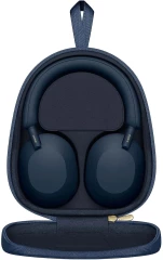 Гарнитура мониторные Sony WH-1000XM5 1.2м синий беспроводные bluetooth оголовье (WH-1000XM5/L)