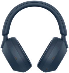 Гарнитура мониторные Sony WH-1000XM5 1.2м синий беспроводные bluetooth оголовье (WH-1000XM5/L)