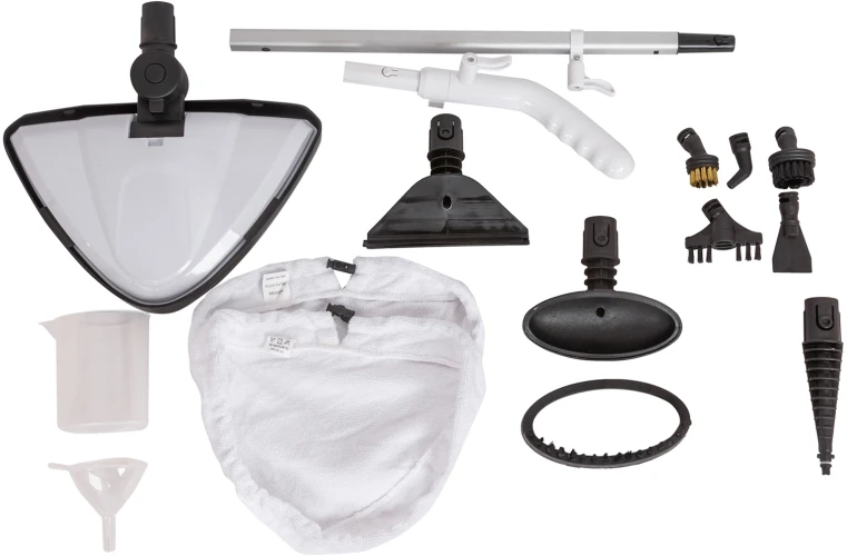 Швабра паровая Supra SMS-307 1700Вт белый/розовый