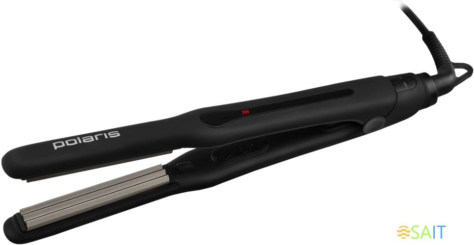 Щипцы Polaris PHSZ 1309TAi Argan Therapy PRO 38Вт черный макс.темп.:230С покрытие:турмалиновое (PHSZ 1309TAI)