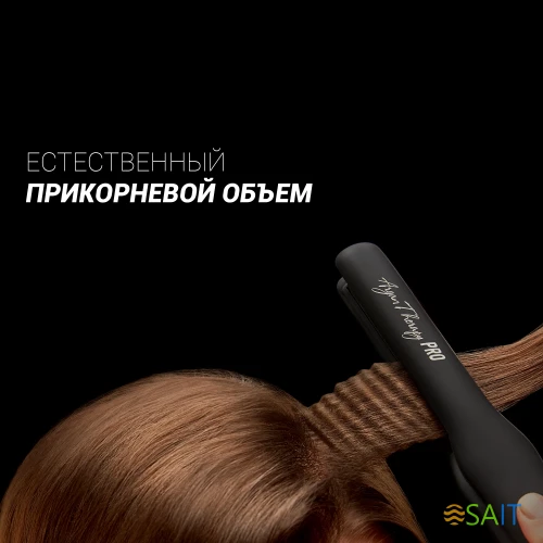 Щипцы Polaris PHSZ 1309TAi Argan Therapy PRO 38Вт черный макс.темп.:230С покрытие:турмалиновое (PHSZ 1309TAI)