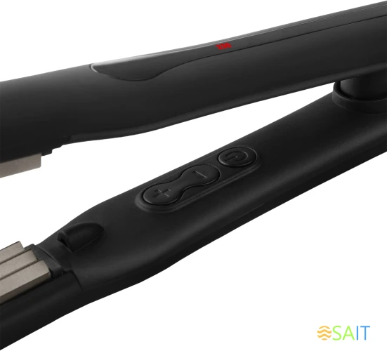 Щипцы Polaris PHSZ 1309TAi Argan Therapy PRO 38Вт черный макс.темп.:230С покрытие:турмалиновое (PHSZ 1309TAI)