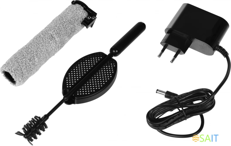 Пылесос моющий Rondell RDE-2080 1400Вт черный/красный