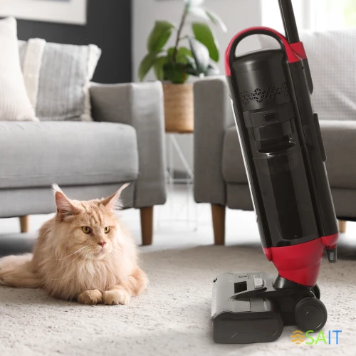 Пылесос моющий Rondell RDE-2080 1400Вт черный/красный