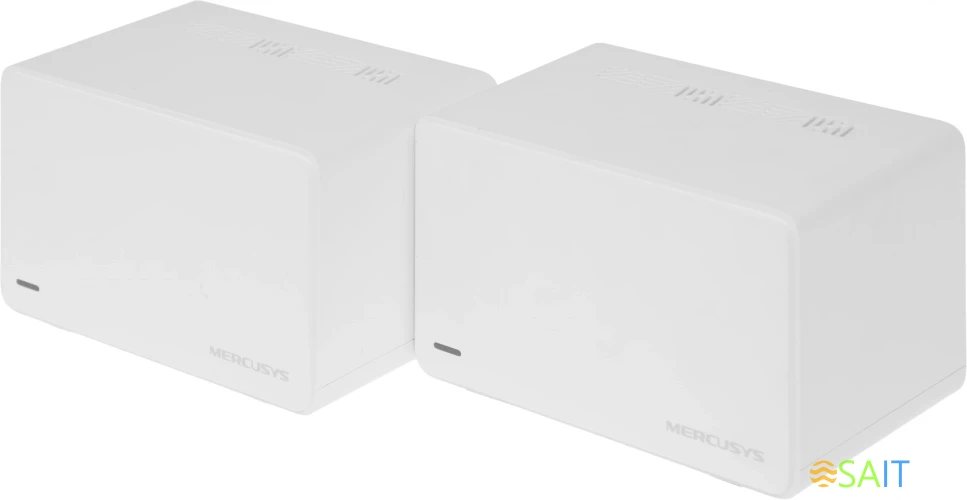 Бесшовный Mesh роутер Mercusys HALO H80X(2-PACK) AX3000 10/100/1000BASE-TX белый (упак.:2шт)