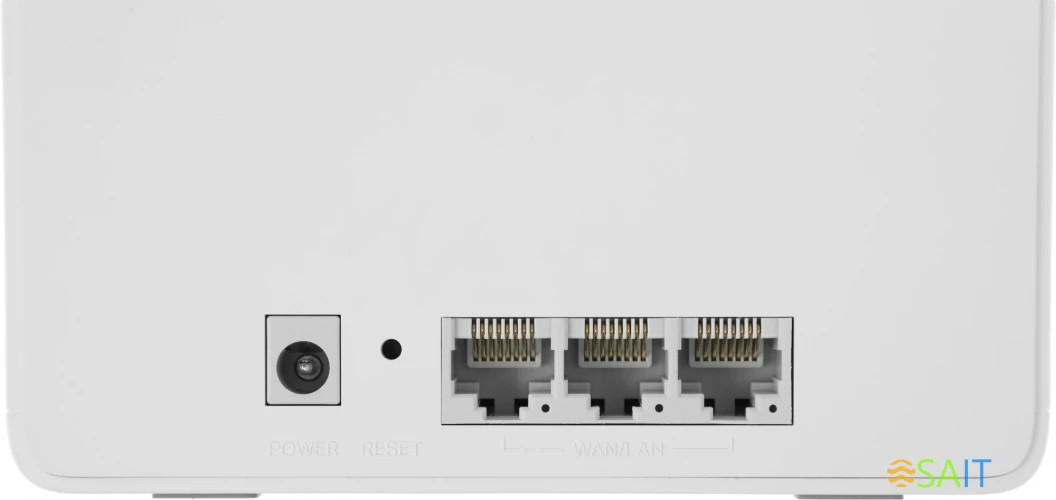 Бесшовный Mesh роутер Mercusys HALO H80X(2-PACK) AX3000 10/100/1000BASE-TX белый (упак.:2шт)