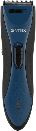 Машинка для стрижки Vitek VT-2578 черный/синий 3Вт (насадок в компл:1шт)
