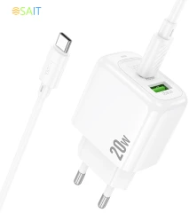 Сетевое зар./устр. Hoco CS54A Surplu 20W 3A (PD+QC) (31532)