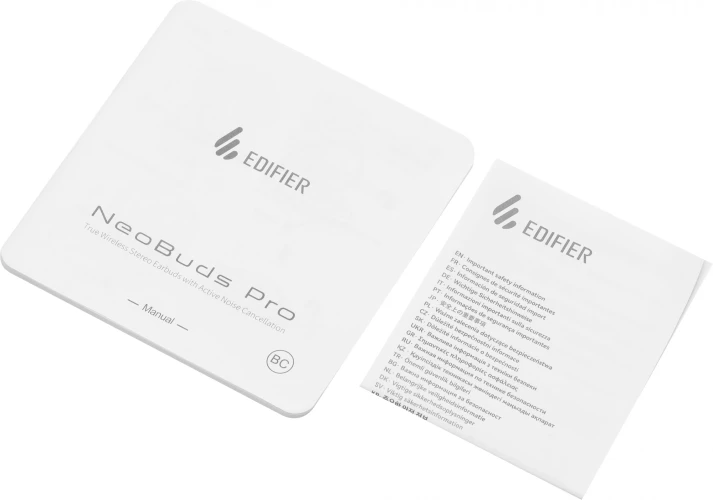 Гарнитура внутриканальные Edifier NeoBuds Pro белый беспроводные bluetooth в ушной раковине