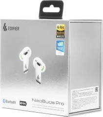 Гарнитура внутриканальные Edifier NeoBuds Pro белый беспроводные bluetooth в ушной раковине