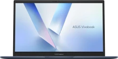 Ноутбук Asus VivoBook 14 X1404VA-I712512 Core i7 1355U 12Gb SSD512Gb Intel UHD Graphics 14" IPS FHD (1920x1080) Windows 11 Home Multi Language blue WiFi BT Cam (90NB10I1-M016A0)