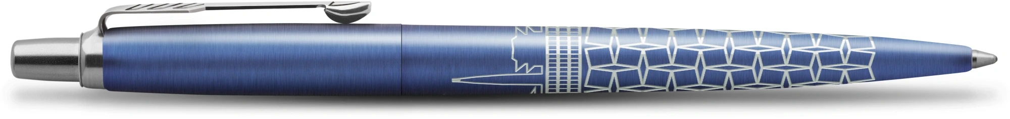 Ручка шариков. Parker Jotter Global Icons SE Seul K179 (2221600) синий мет. M син. черн. подар.кор.