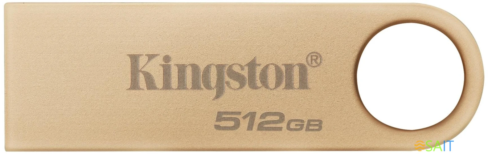 Флеш Диск Kingston 512GB DataTraveler SE9 DTSE9G3/512GB USB3.0 золотистый