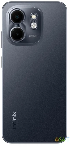 Смартфон Infinix X6532 Smart 9 128Gb 4Gb черный моноблок 3G 4G 2Sim 6.7" 720x1600 Android 14 13Mpix 802.11 a/b/g/n/ac GPS GSM900/1800 GSM1900 TouchSc Protect FM A-GPS microSD max2048Gb
