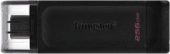 Флеш Диск Kingston 256GB DataTraveler 70 Type-C DT70/256GB USB3.0 черный