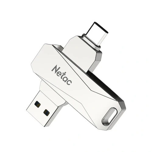 Флеш Диск Netac 32Gb U782C NT03U782C-032G-30PN USB3.0 серебристый