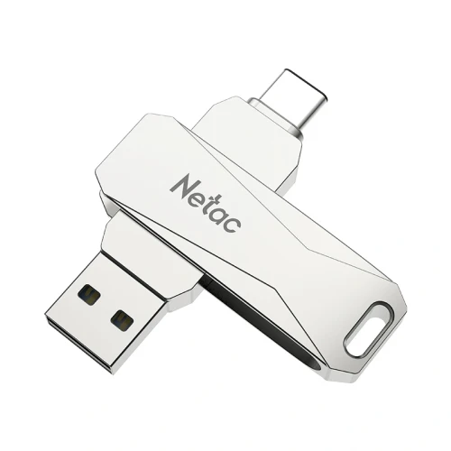 Флеш Диск Netac 32Gb U782C NT03U782C-032G-30PN USB3.0 серебристый