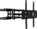 Кронштейн для телевизора Ultramounts UM908 черный 32"-75" макс.40кг настенный поворотно-выдвижной и наклонный
