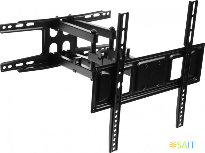 Кронштейн для телевизора Ultramounts UM908 черный 32"-75" макс.40кг настенный поворотно-выдвижной и наклонный