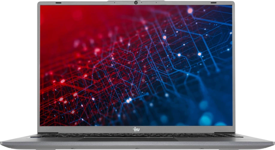 Ноутбук IRU Tactio 16ALB Core i3 1215U 16Gb SSD512Gb Intel UHD Graphics 16" IPS FHD (1920x1200) Windows 11 Pro grey WiFi BT Cam 4830mAh (2110203)