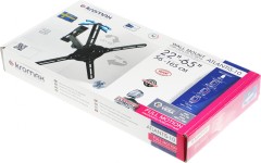 Кронштейн для телевизора Kromax ATLANTIS-10 серый 22"-65" макс.40кг настенный поворот и наклон