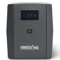ИБП ЮНИОР СМАРТ 1200, 1200/720 ВА/Вт, LED, USB, RJ11/RJ45, SCHUKOx3 Импульс JS12217