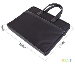 Папка-портфель Deli 63751BLACK 1 отдел. терилен черный